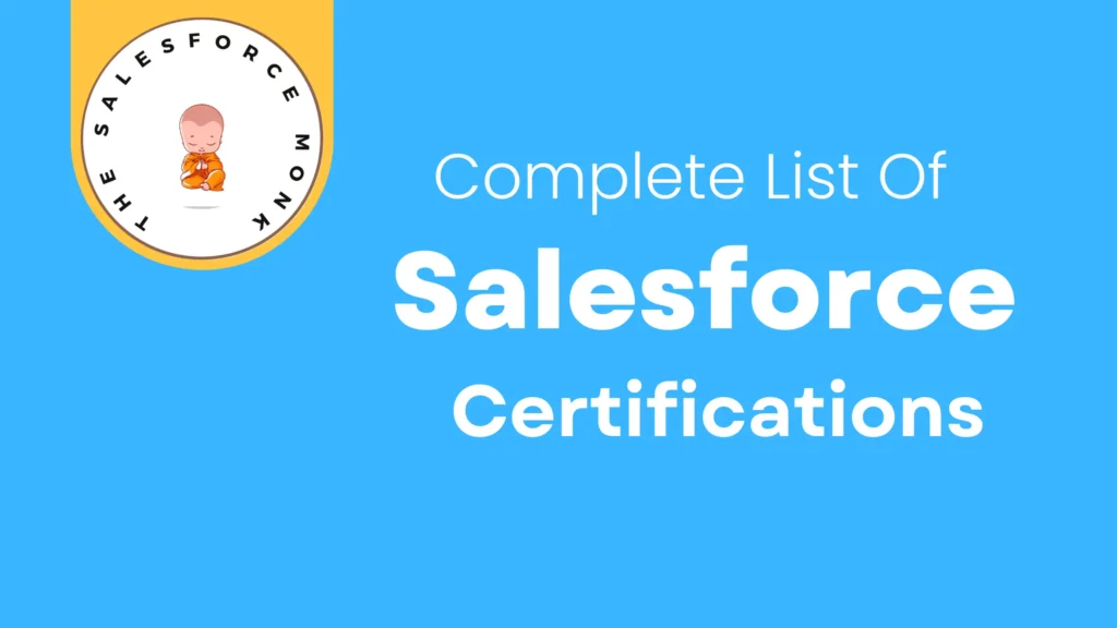 Complete List of Salesforce Certifications
