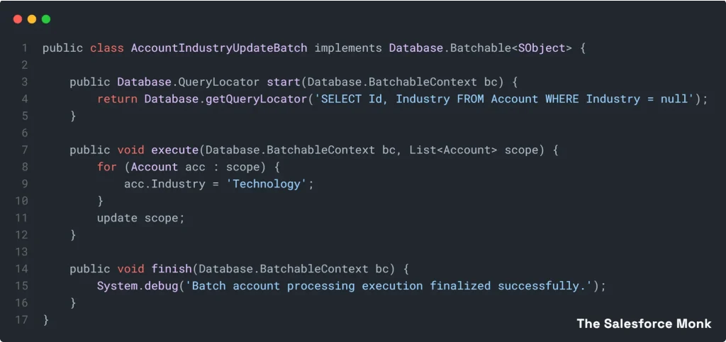 Apex Cursors vs. Batch Apex -Batch Apex Code Apex Cursors vs. Batch Apex -Batch Apex Code