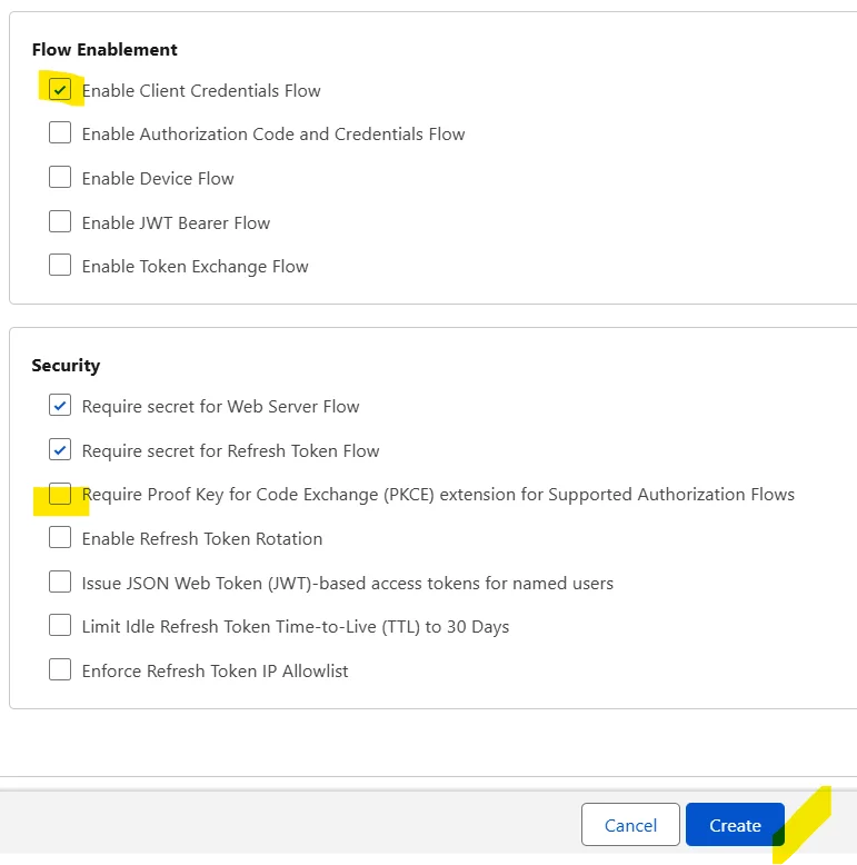 Salesforce Connected App Enable Client Credentials Flow Salesforce Connected App Enable Client Credentials Flow